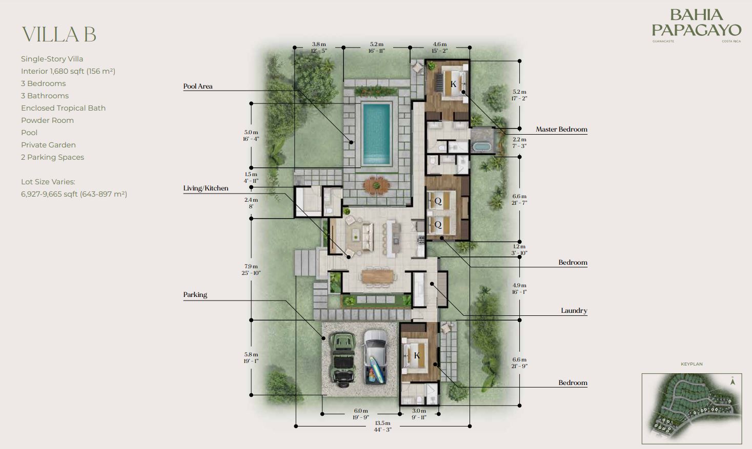 Sereno Floorplan Villa B Min