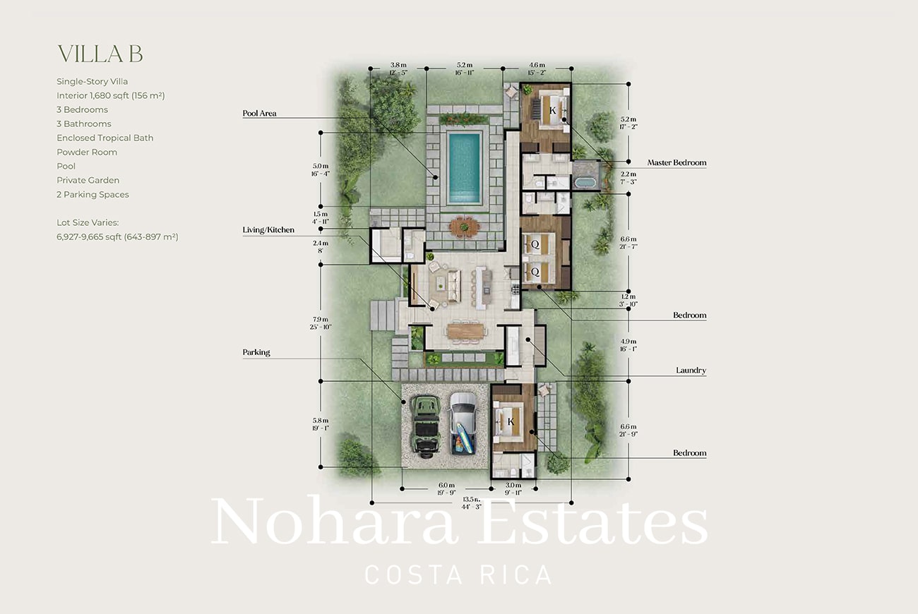 Villa B Floorplan 1300 Branded Min